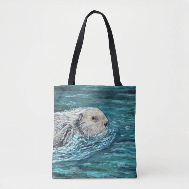 Bolso De Tela Bola de Otter Goody Lunchtime (Anverso)