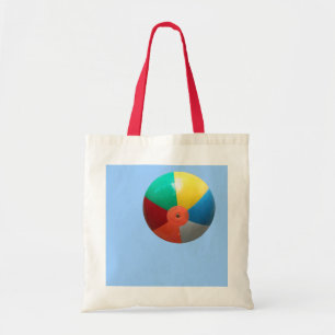 Bolso De Tela Bola de playa en el Tote Sky