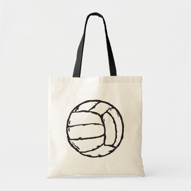 Bolso De Tela Bola del voleibol (Frente)