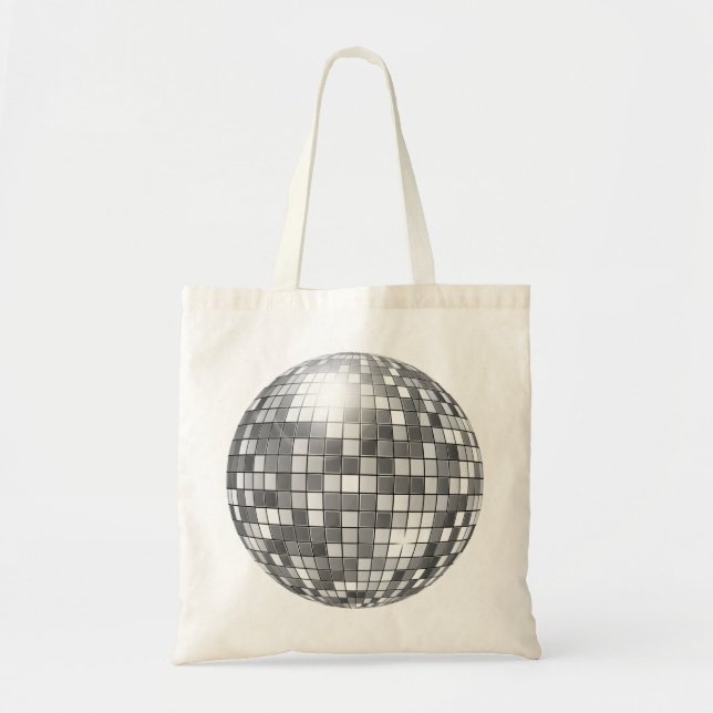 Bolso De Tela bola disco grande (Frente)
