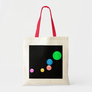 Bolso De Tela Bolas de colores