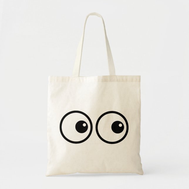 Bolso De Tela Bolas de ojos (Frente)