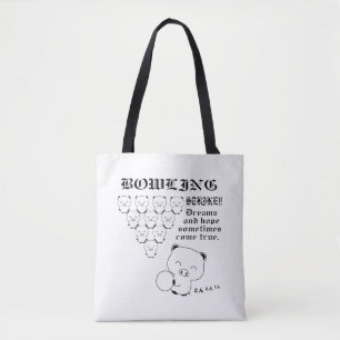 Bolso De Tela Boliche