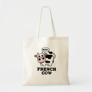 Bolso De Tela Bollo de animales divertidos de vaca en Francia