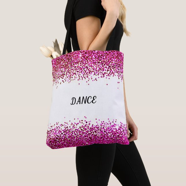 Bolso De Tela ¡Bolsa de baile Tote! (Detalle)