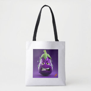Bolso De Tela "Bolsa de diseño de Emoji lúdica: 🍆 💦 diversión 