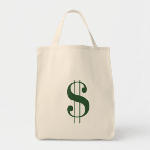 Bolso De Tela (Bolsa de grandes dineros) Tote de comestibles