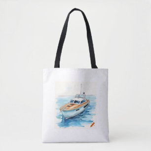 Bolso De Tela "Bolsa de la Aventura Marítima para la Tote: Estil