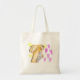 Bolso De Tela ¡Bolsa de té Le lapin vous aime!