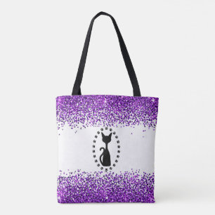 Bolso De Tela ¡Bolsa de tetas de gato esparkle!