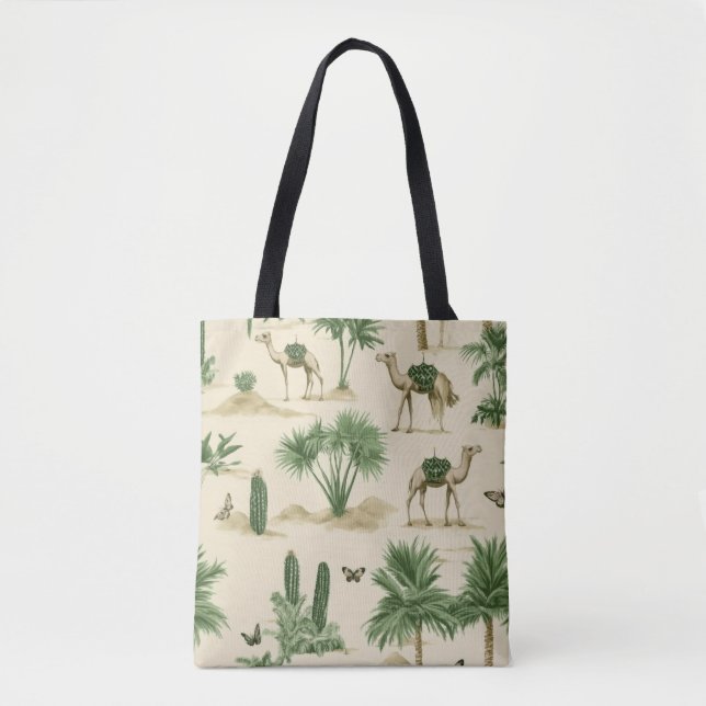 Bolso De Tela "Bolsa de Tote de Camel Journey" (Anverso)