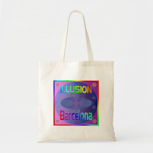 Bolso De Tela ¡Bolsa "ILLUSION Barcelona"!
