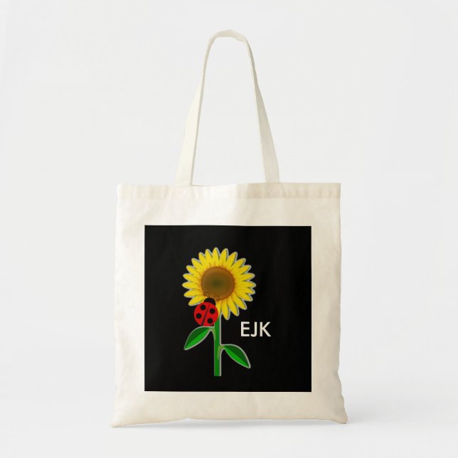 Bolso De Tela Bolsa/Tote de libros monograma de la microbiología (Frente)