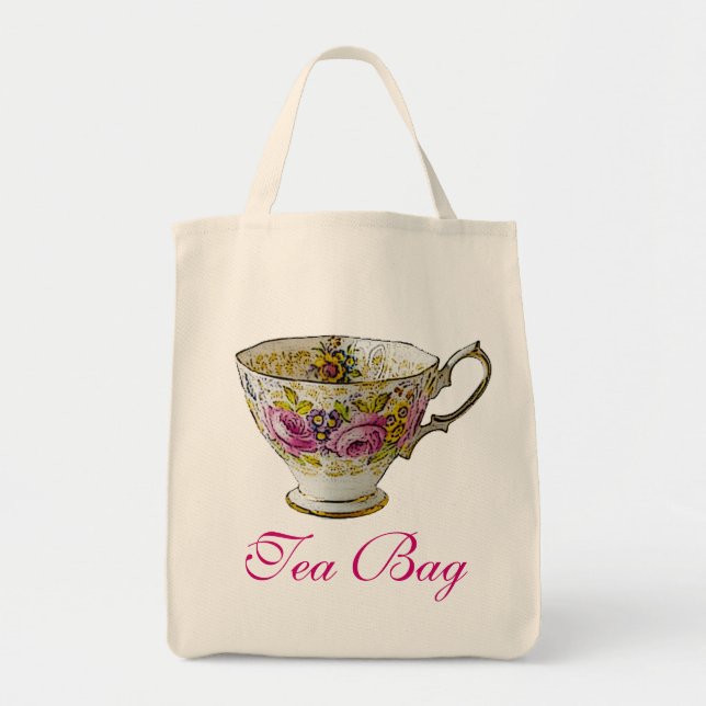Bolso De Tela Bolsita de té (Frente)