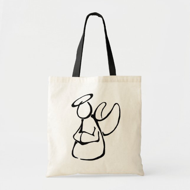 Bolso De Tela bolso, ángel (Frente)