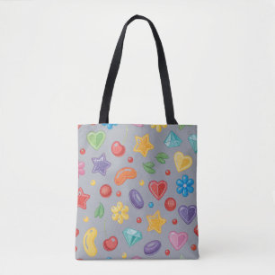 Bolso De Tela “Bolso bandolera de estrella de caramelo colorido