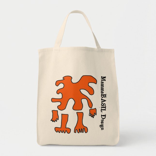 Bolso De Tela ¡Bolso enrrollado de la ameba! (Frente)