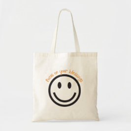 Bolso De Tela ¡Bolso-Foco positivo del mensaje en sus