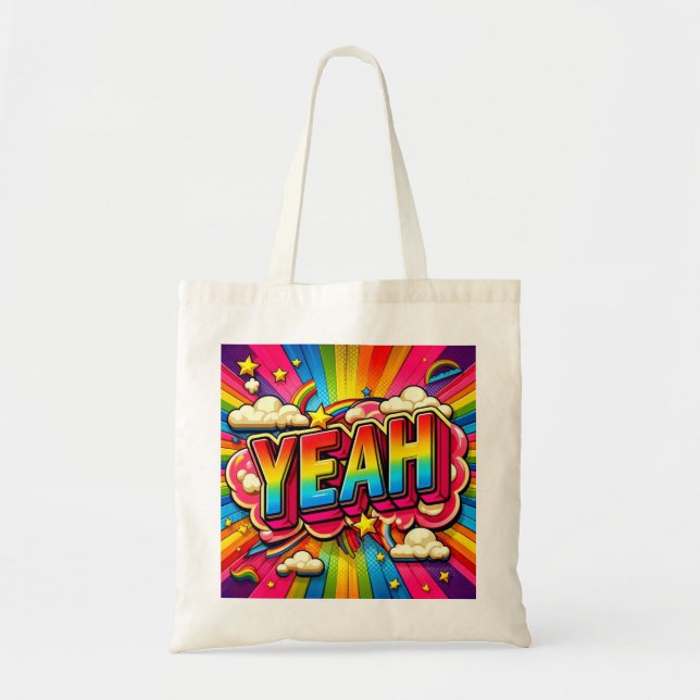 Bolso De Tela ¡Bolso tote genial! (Frente)