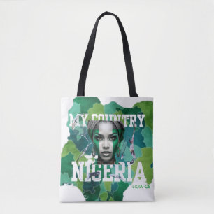 Bolso De Tela “Bolso tote inspirado en Nigeria – Celebra la cult