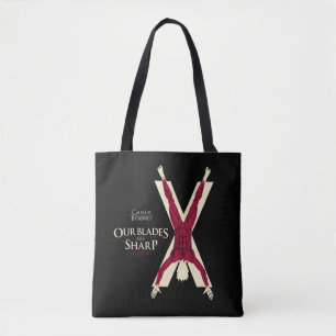 Bolso De Tela Bolton Sigil - Nuestras Blades Están Afiladas