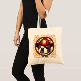 Bolso De Tela Bombardero de Boston Terrier