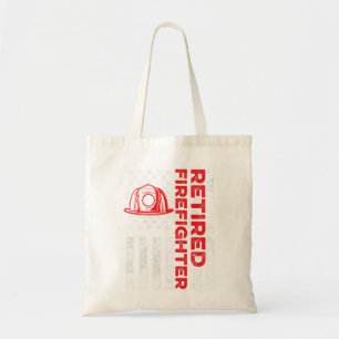 Bolso De Tela Bombero de bombero jubilado bombero de Re