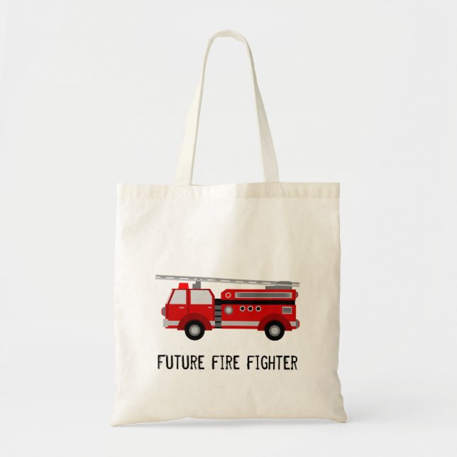 Bolso De Tela Bombero futuro (Frente)
