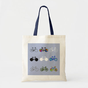 Bolso De Tela bonita bicicleta. ciclismo.