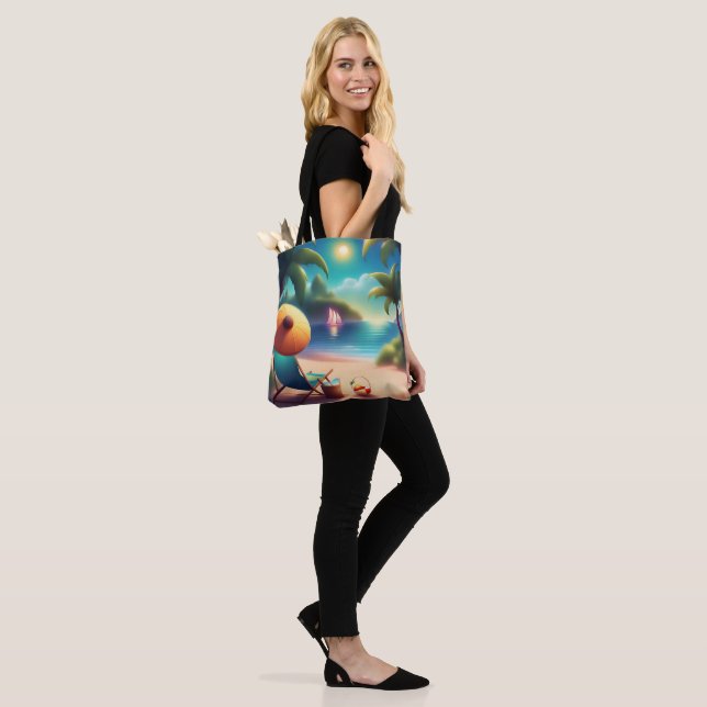 Bolso De Tela bonita playa (Puesto)
