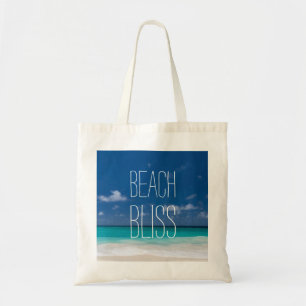 Bolso De Tela Bonita playa tropical
