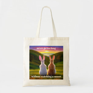 Bolso De Tela Bonito atardecer
