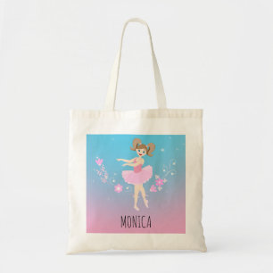 Bolso De Tela Bonito Ballerina chica Fiesta de cumpleaños