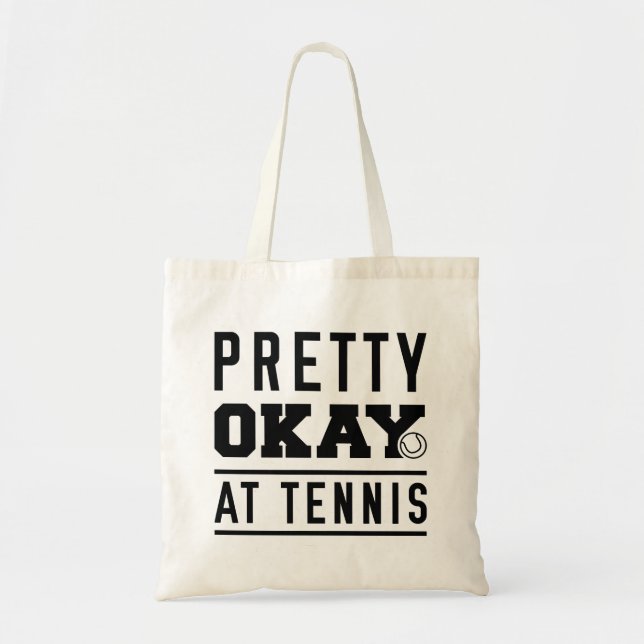 Bolso De Tela Bonito Bien En Tenis (Frente)