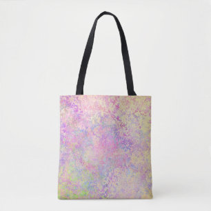 Bolso De Tela Bonito de oro morado y textura rosa