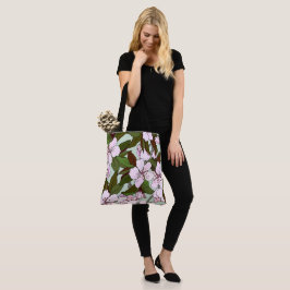 Bolso De Tela Bonito florido jardín vegetación Gran comercio