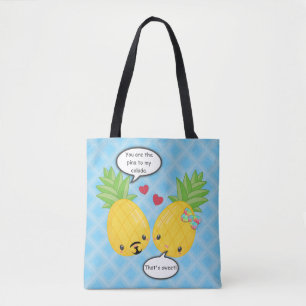 Bolso De Tela Bonito piña tropical Pina colada romántica