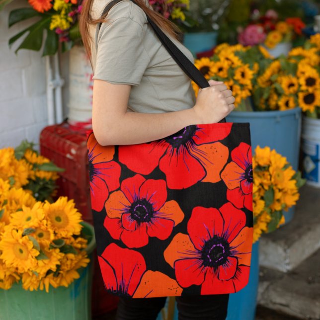 Bolso De Tela Bonito Poppies Tote Bag (Subido por el creador)