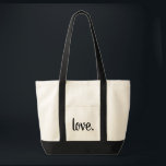 Bolso De Tela bonito y letras de LOVE simples<br><div class="desc">AMOR | AFECCIÓN | SERENE | FELIZ | DISEÑO DE TIPOGRAFÍA CURSIVA DE MODA CUTÁNEA | EL AMOR NUNCA TERMINA | Así que ahora la fe, la esperanza y el amor siguen estos tres, pero el mayor de ellos es el amor. 1 Corintios 13:8-13 | esperanza | fe | creer...</div>