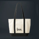 Bolso De Tela bonito y letras de LOVE simples<br><div class="desc">AMOR | AFECCIÓN | SERENE | FELIZ | DISEÑO DE TIPOGRAFÍA CURSIVA DE MODA CUTÁNEA | EL AMOR NUNCA TERMINA | Así que ahora la fe, la esperanza y el amor siguen estos tres, pero el mayor de ellos es el amor. 1 Corintios 13:8-13 | esperanza | fe | creer...</div>
