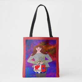 Bolso De Tela Bonjour Hi LeeMariie's creative designs
