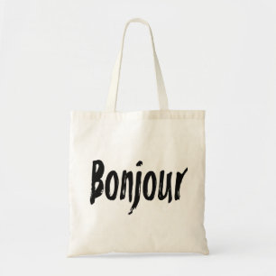 Bolso De Tela Bonjour Tote Bag
