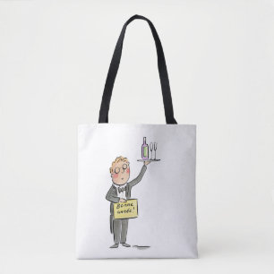 Bolso De Tela Bonne Annee