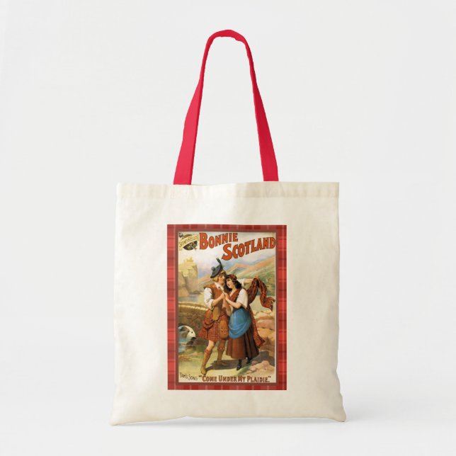 Bolso De Tela Bonny Scotland (Frente)