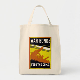 Bolso De Tela Bonos De Guerra ~ Alimentar Las Armas