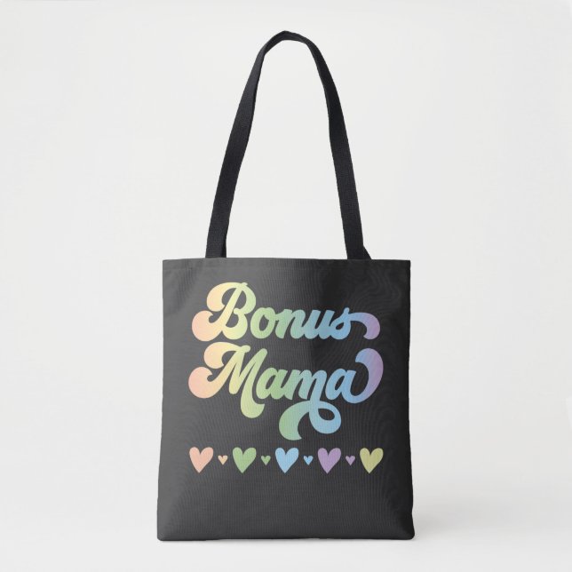 Bolso De Tela Bonus Mom - Bonus Mama (Anverso)
