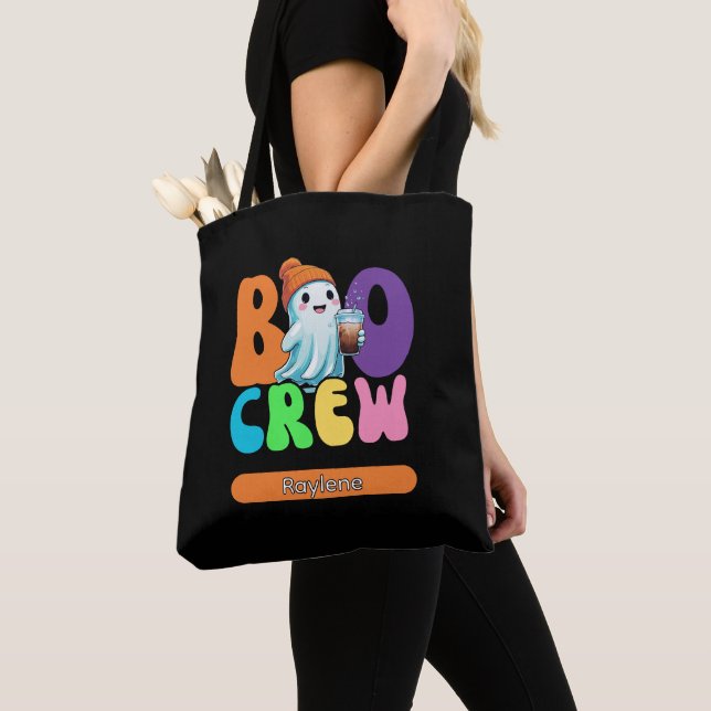 Bolso De Tela Boo Crew Cute Ghost (Detalle)