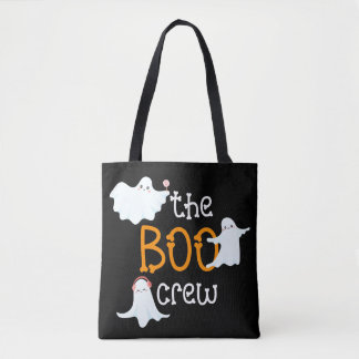 Bolso De Tela Boo Crew Halloween