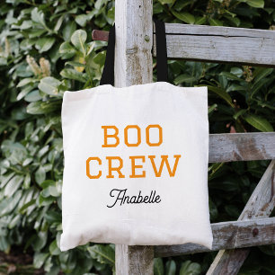 Bolso De Tela Boo Crew Monogrammed Halloween