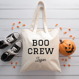 Bolso De Tela Boo Crew Monogrammed Halloween